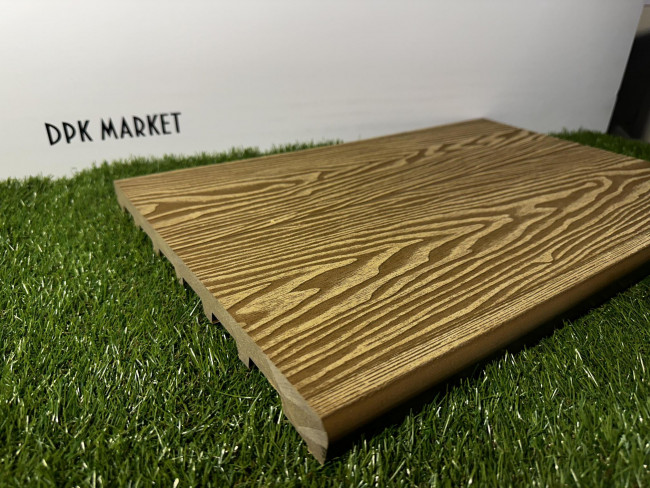 Ступень полнотелая 3D Step из дпк Орех