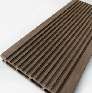 Террасная доска из ДПК Деревопласт шовная Венге